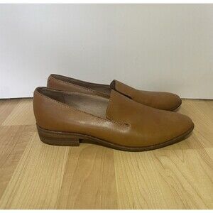 Madewell Women’s Brown Lather Loafers Size 6